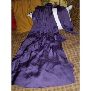 Silky fashion dress 
